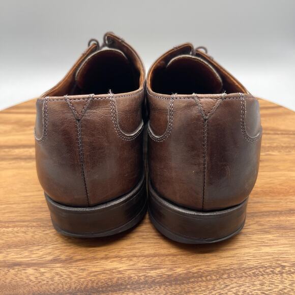 Allen Edmonds Mens 11.5 D Montgomery Leather Lace Up Oxfords USA Made Shoes 3162 main image 5